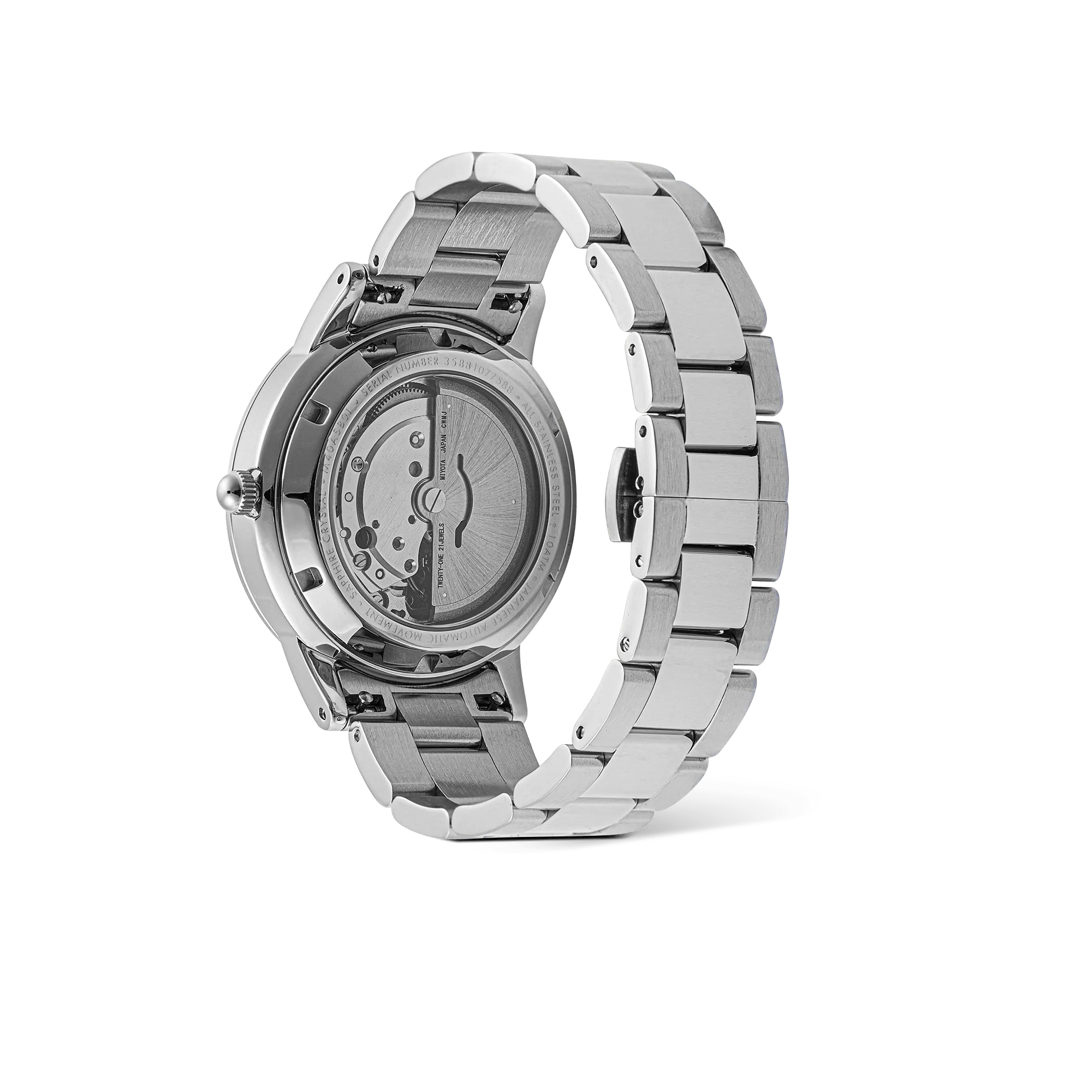 Daniel Wellington Iconic Link Automatic Silver Watch