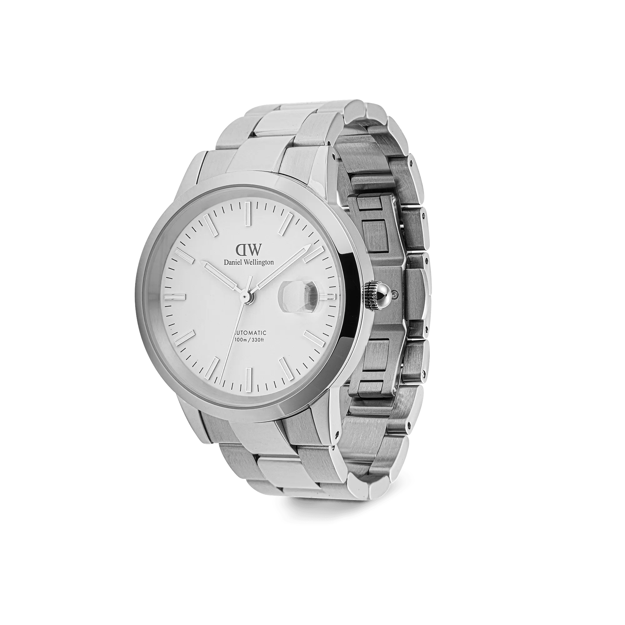Daniel Wellington Iconic Link Automatic Silver Watch