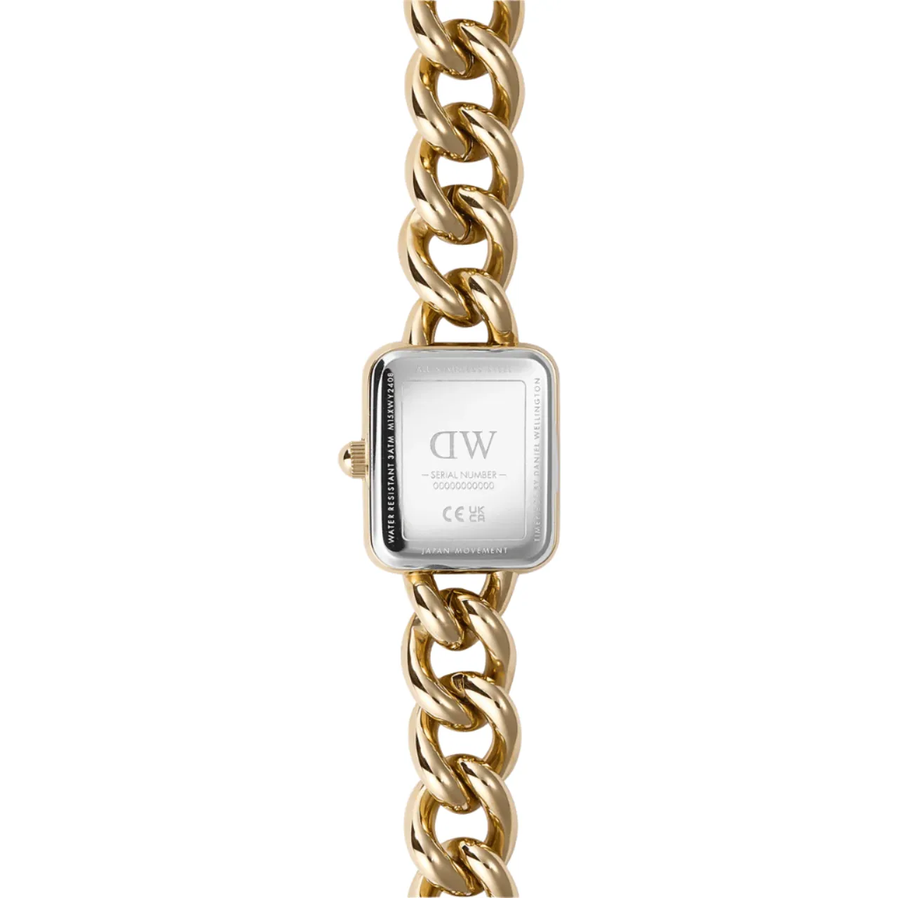 Daniel Wellington Jolie Gold Chain White Dial Watch DW00100836