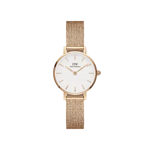 Daniel Wellington Petite 24mm Pressed Melrose White Watch DW00100447