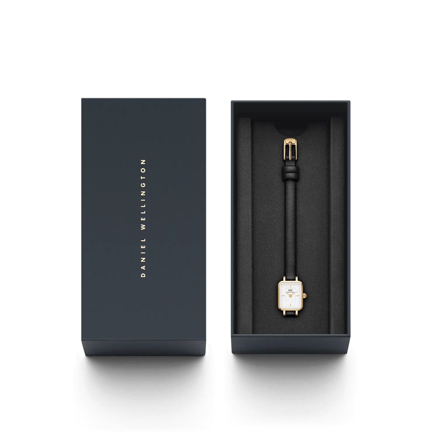 Daniel Wellington Quadro Mini Sheffield Gold Watch DW00100729