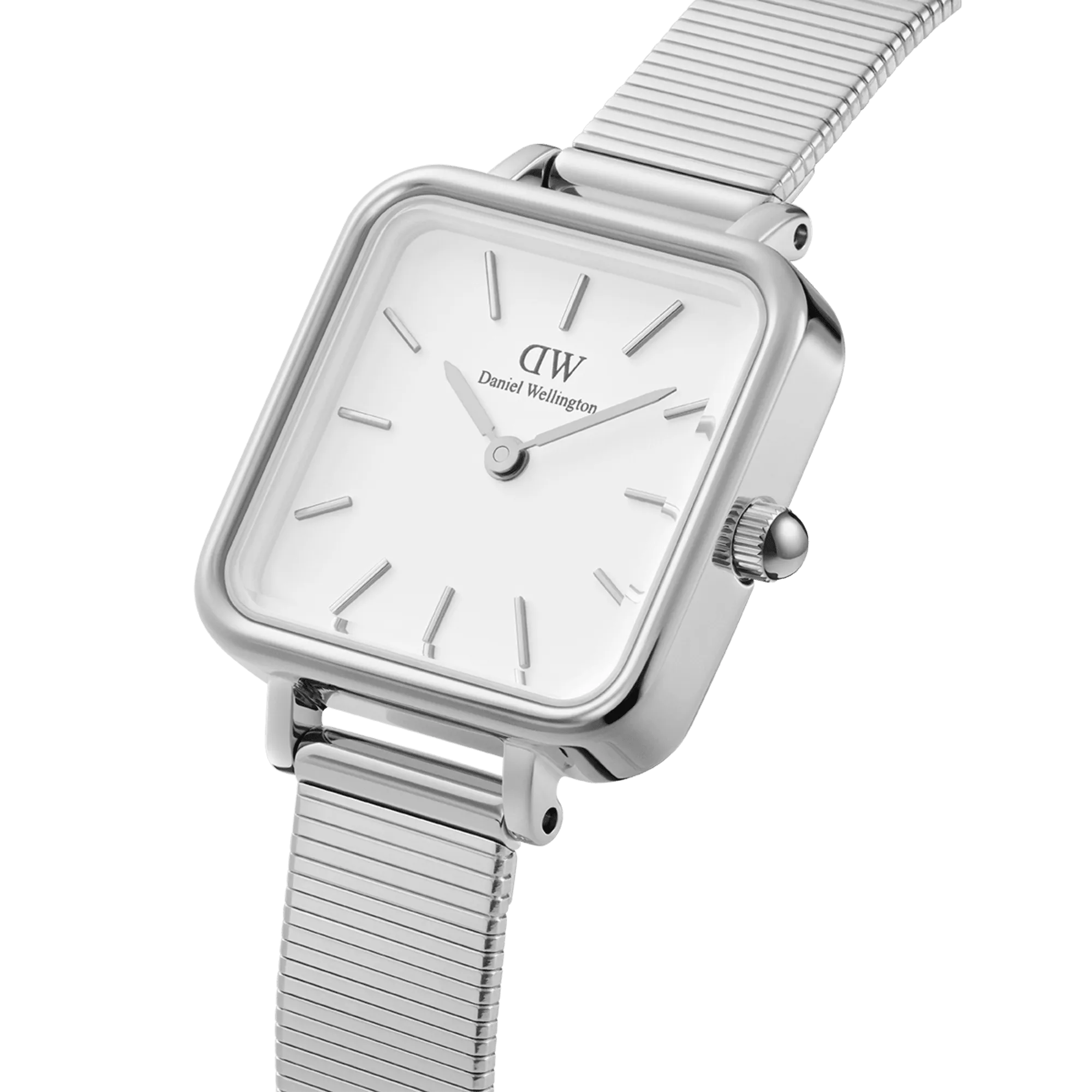 Daniel Wellington Quadro Studio 22X22mm White Dial Watch DW00100521