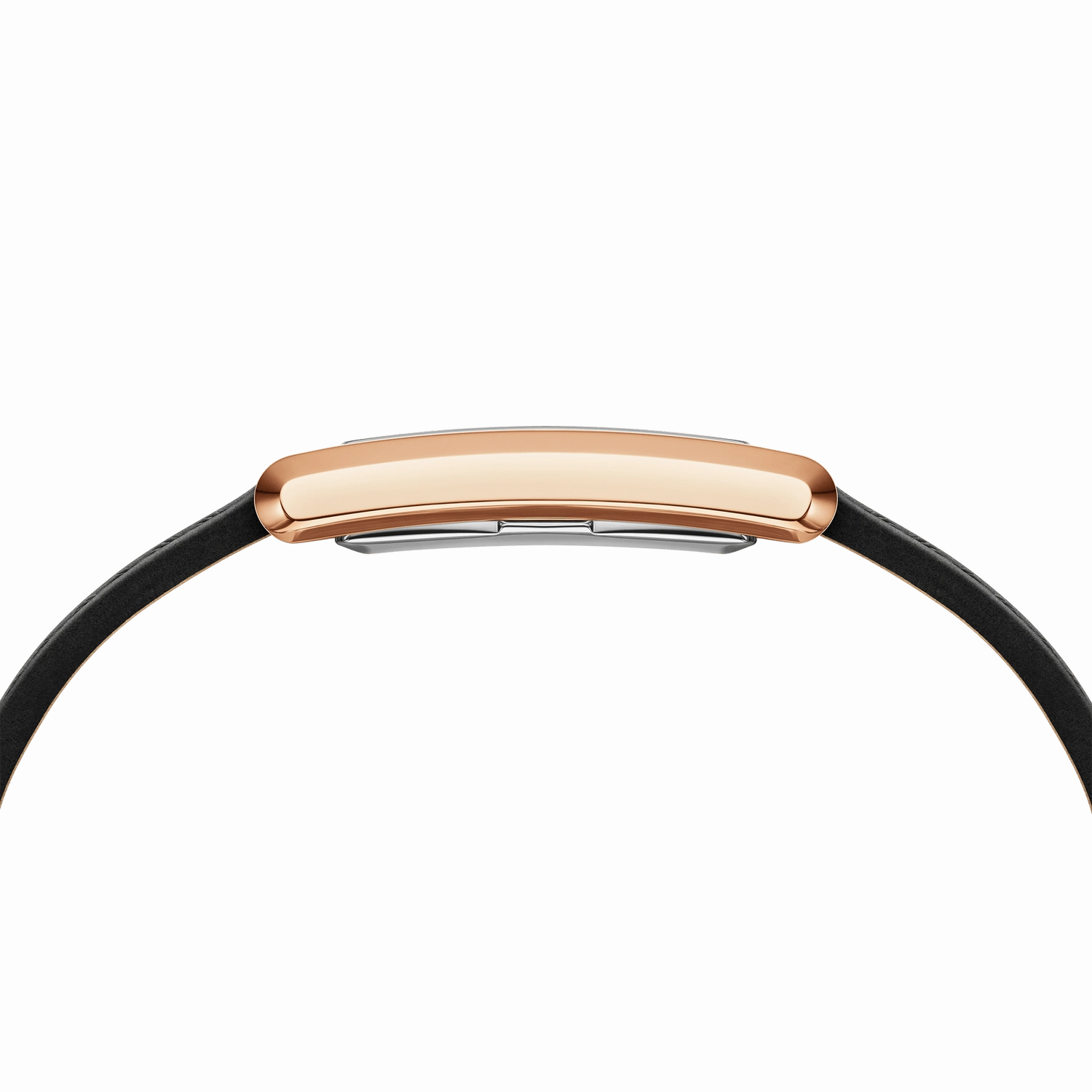 Daniel Wellington Bound Black Crocodile Rose Gold Watch DW00100693