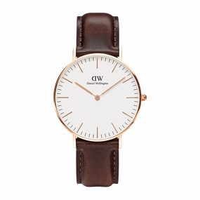 Daniel Wellington Classic 36mm Bristol White Watch DW00100039