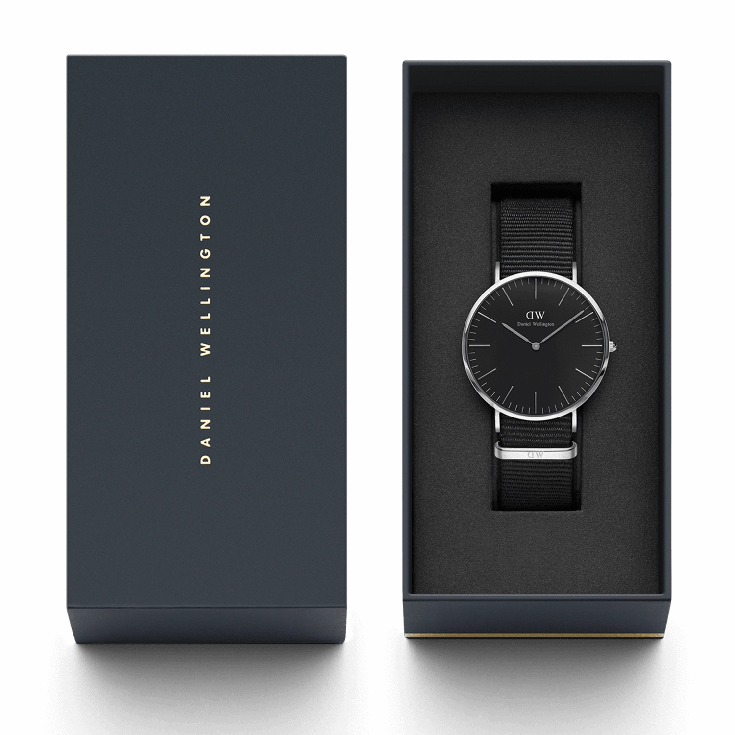 Daniel Wellington Classic 40mm Cornwall Black Men's Watch DW00100149