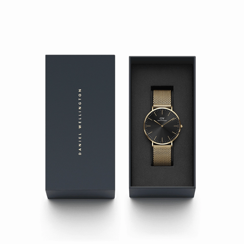 Daniel Wellington Classic 40mm Evergold Watch DW00100631