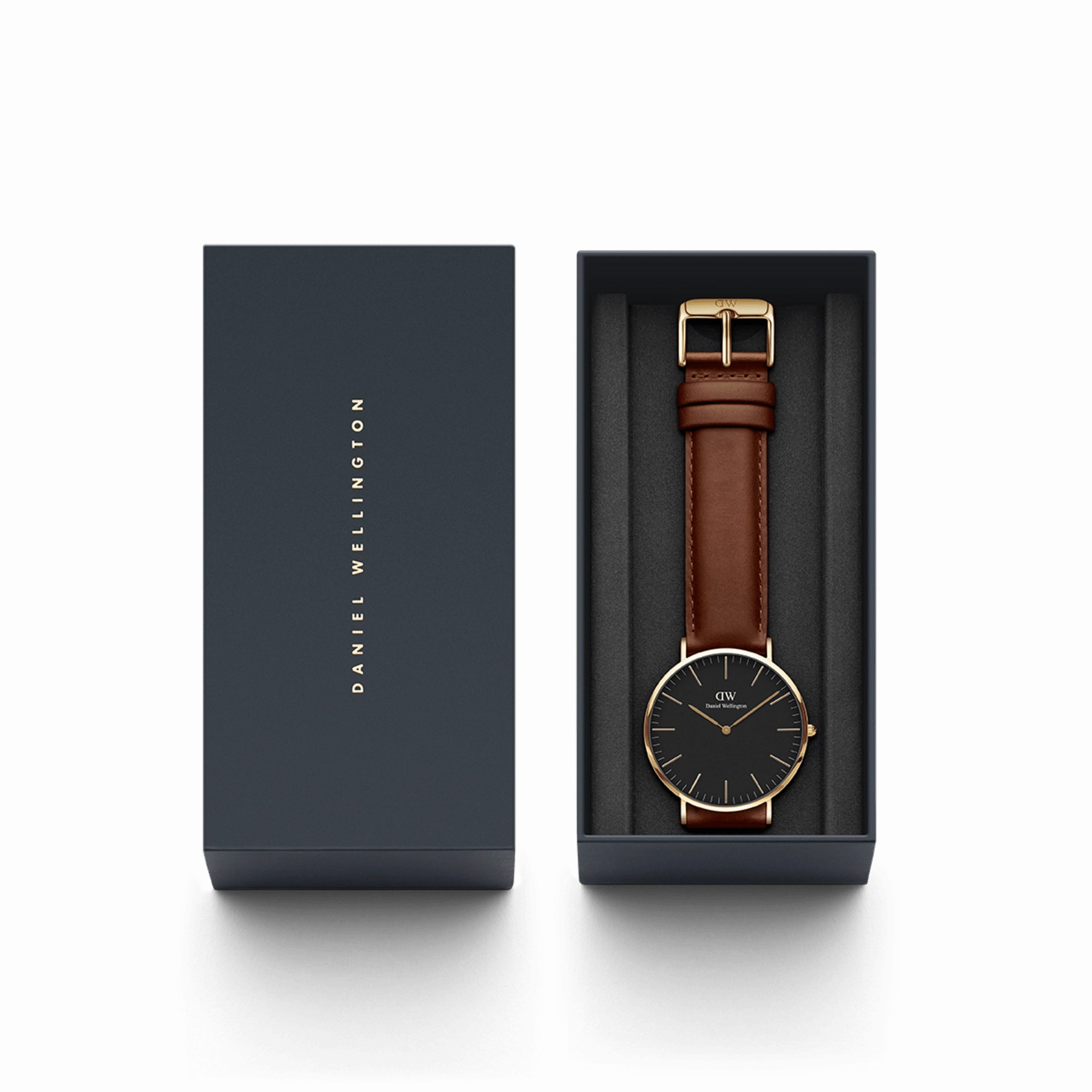 Daniel Wellington Classic 40mm St Mawes Black Dial Watch DW00100543