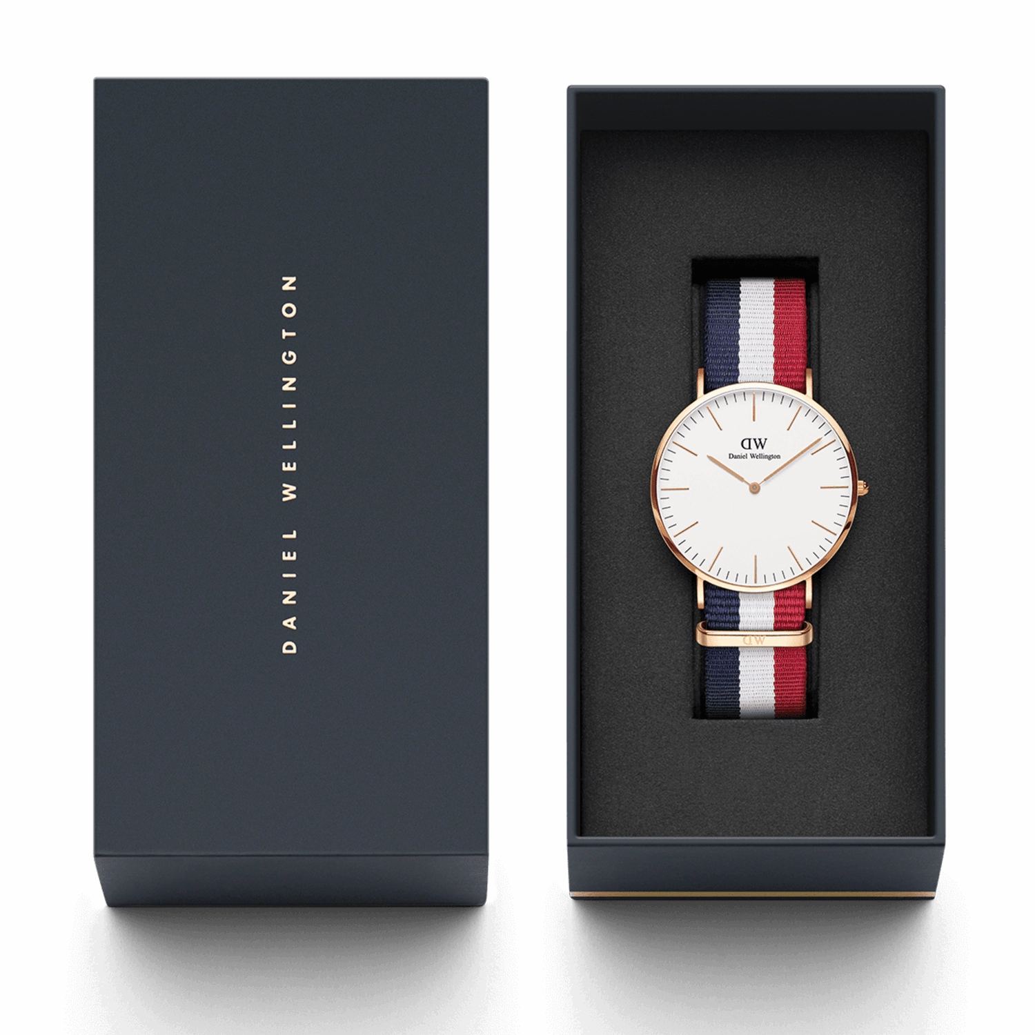 Daniel Wellington Classic Cambridge White Dial Watch DW00100003