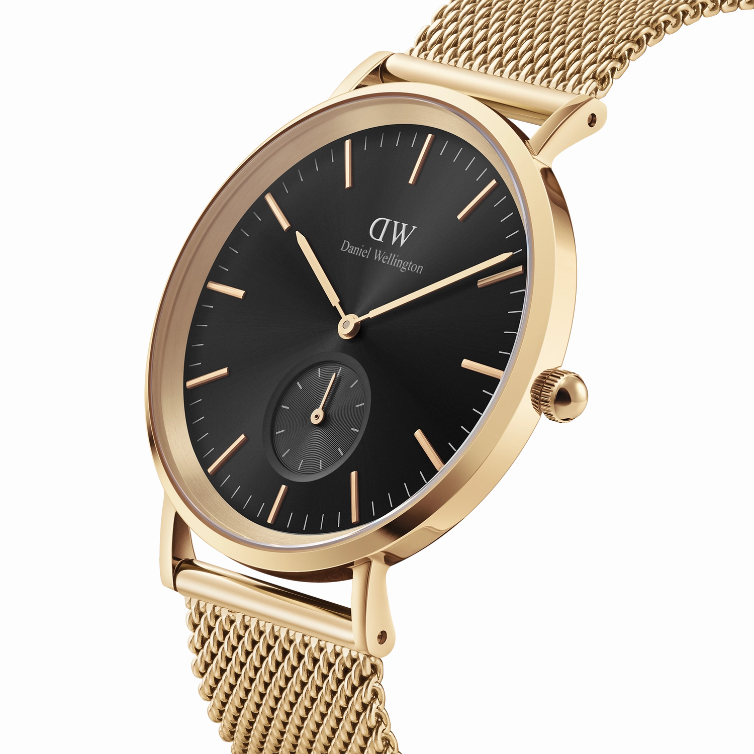 Daniel Wellington Classic Multi-Eye Evergold Onyx Black Dial Watch DW00100713