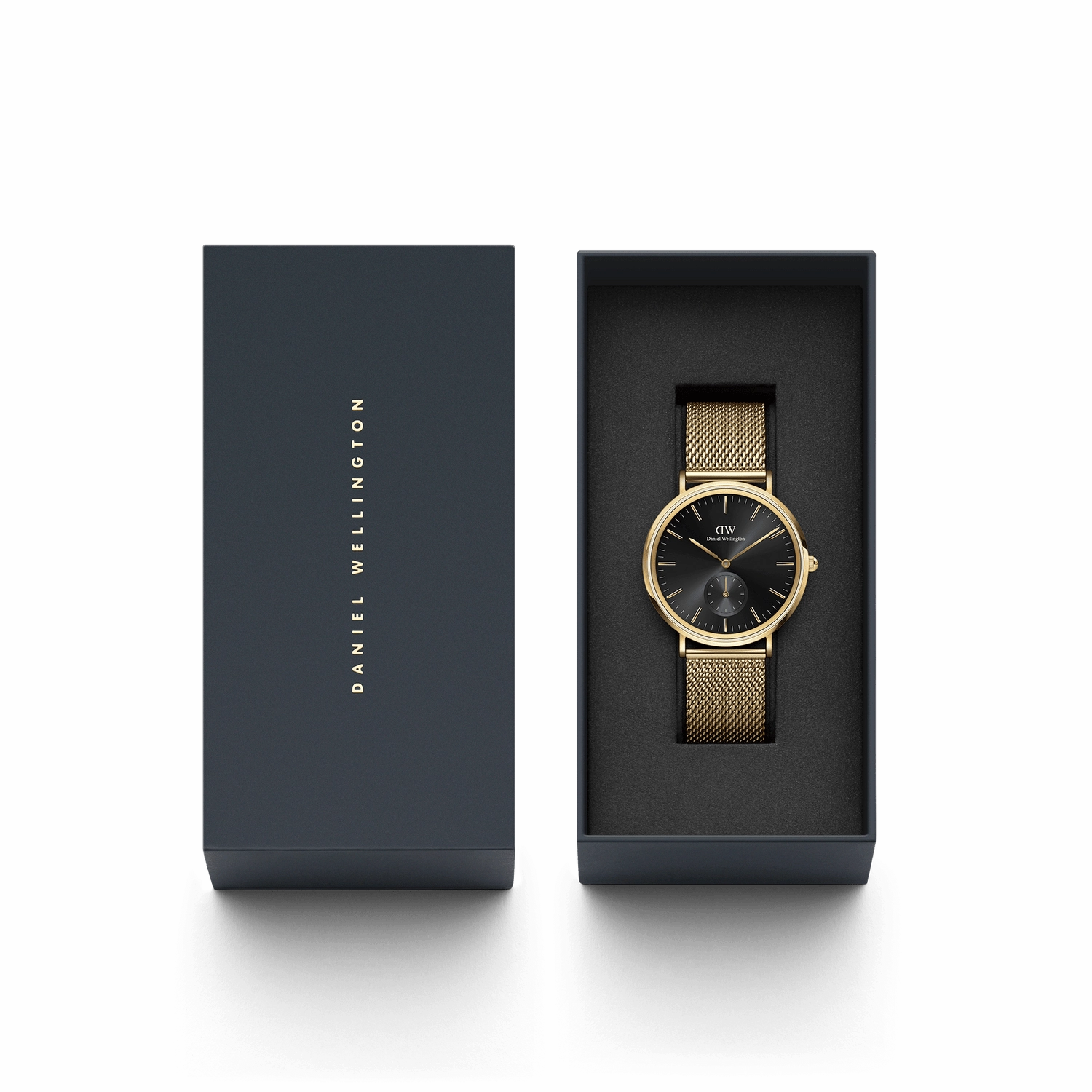 Daniel Wellington Classic Multi-Eye Evergold Onyx Black Dial Watch DW00100713