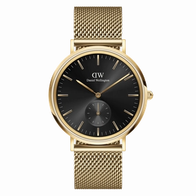 Daniel Wellington Classic Multi-Eye Evergold Onyx Black Dial Watch DW00100713