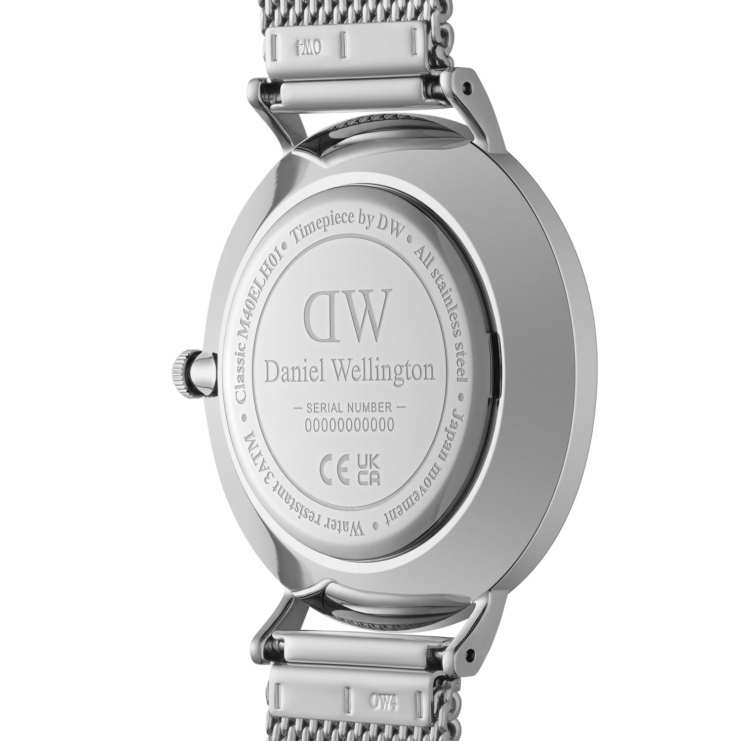 Daniel Wellington Classic Multi-Eye Sterling Onyx Silver Dial Watch DW00100711