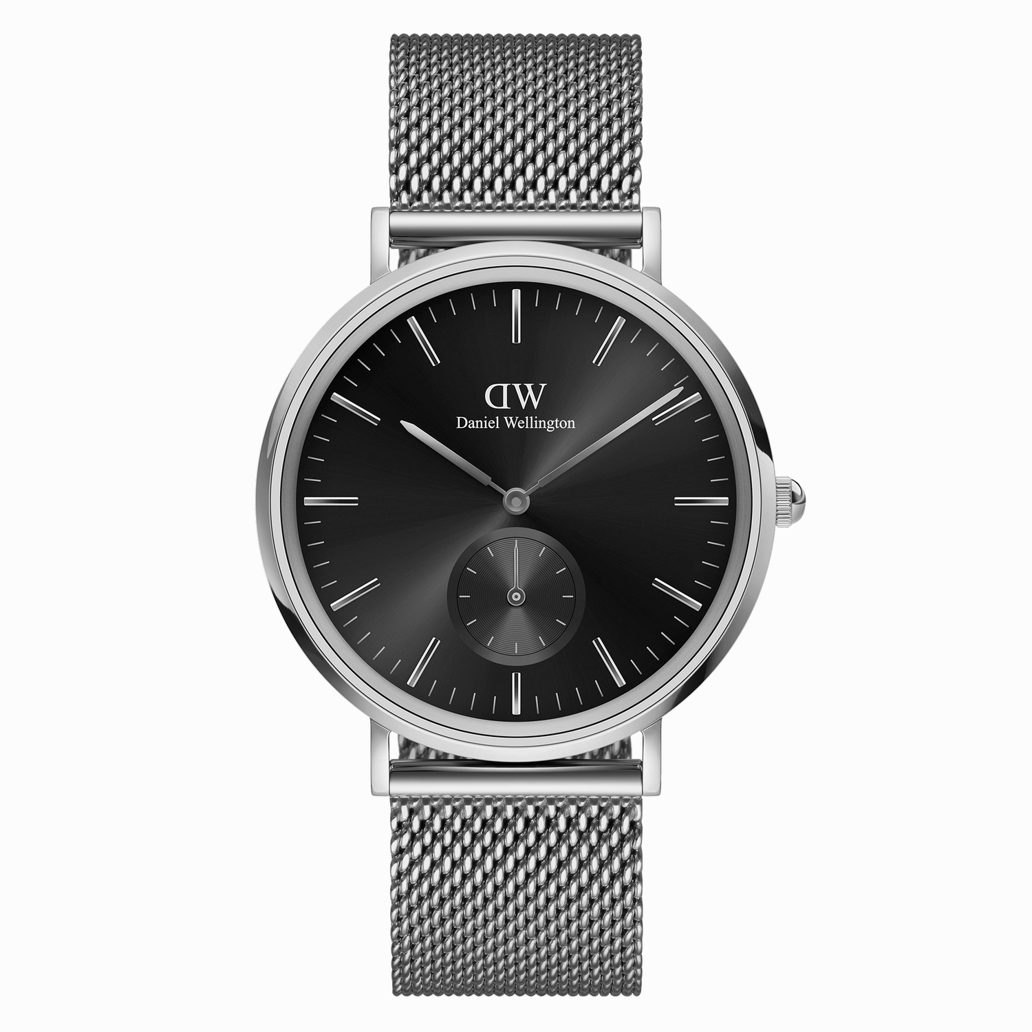 Daniel Wellington Classic Multi-Eye Sterling Onyx Silver Dial Watch DW00100711