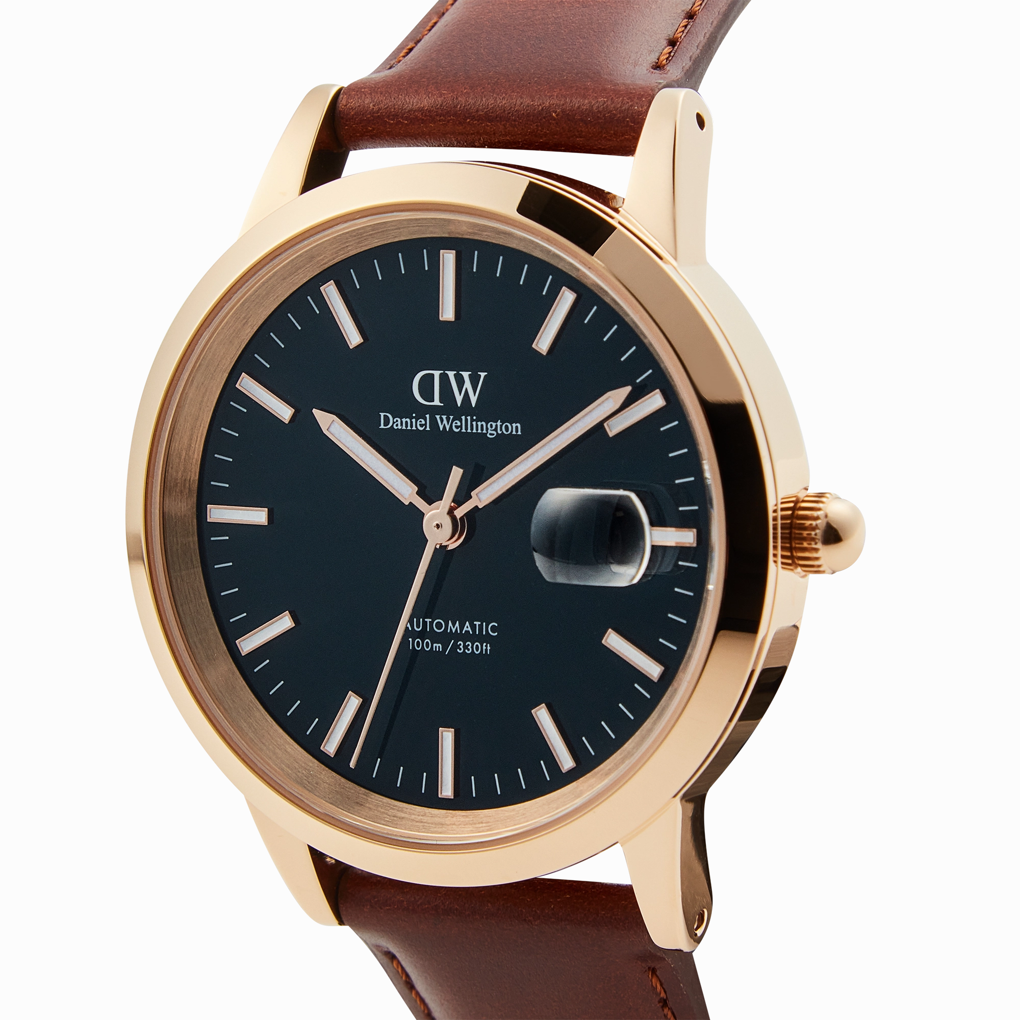 Daniel Wellington Iconic St Mawes Automatic Rose Gold Watch