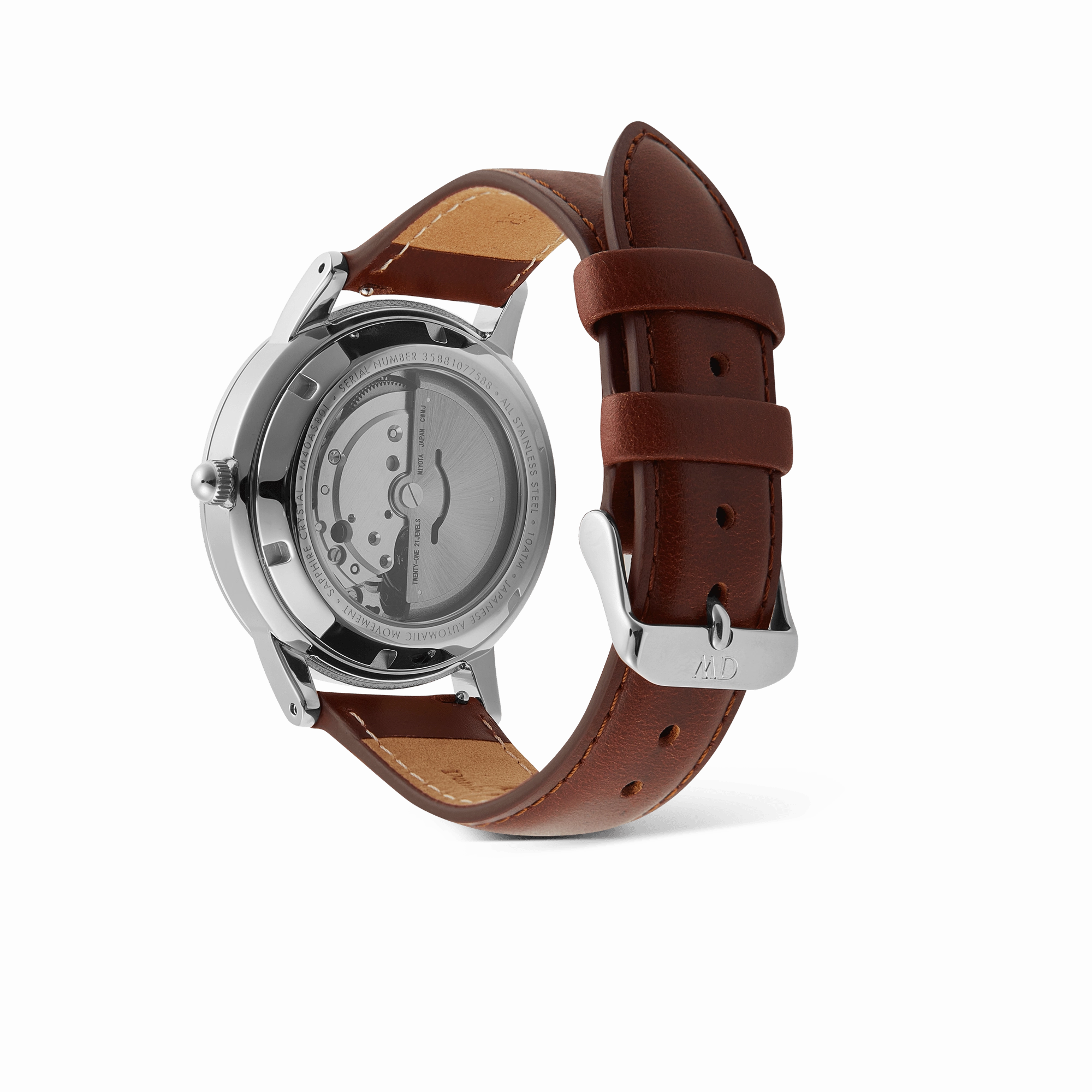 Daniel Wellington Iconic St Mawes Automatic Silver Watch