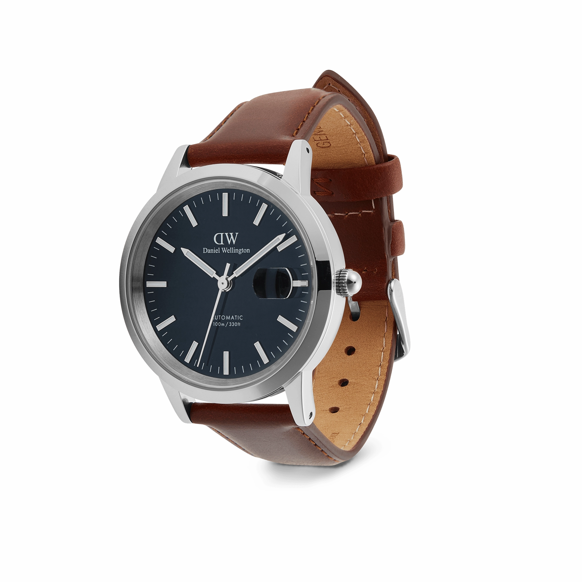 Daniel Wellington Iconic St Mawes Automatic Silver Watch