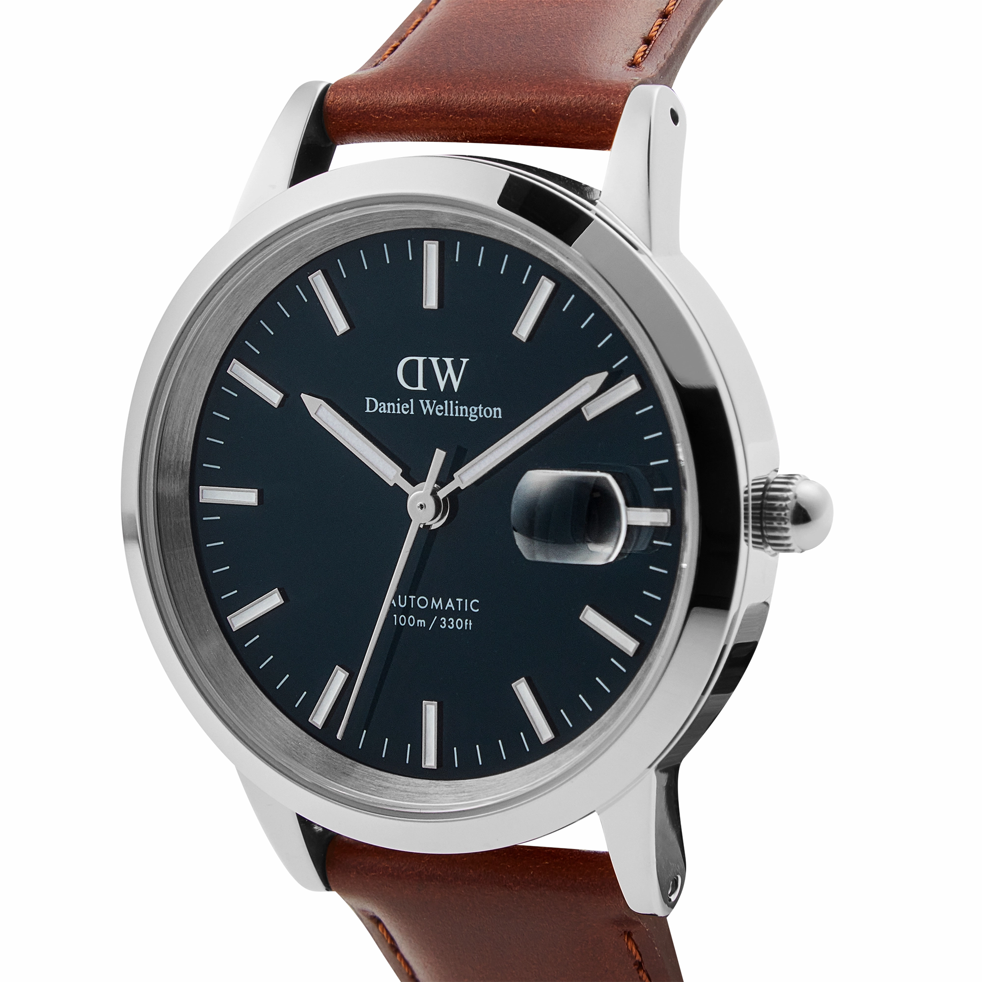 Daniel Wellington Iconic St Mawes Automatic Silver Watch