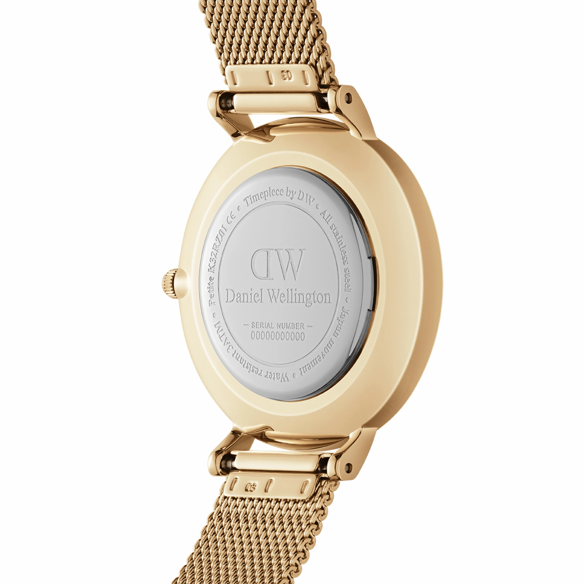 Daniel Wellington Petite 28mm Bezel Mesh White Watch DW00100662