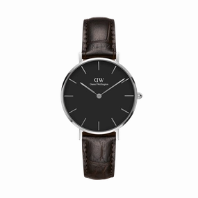 Daniel Wellington Petite 28mm York Black Dial Watch DW00100238