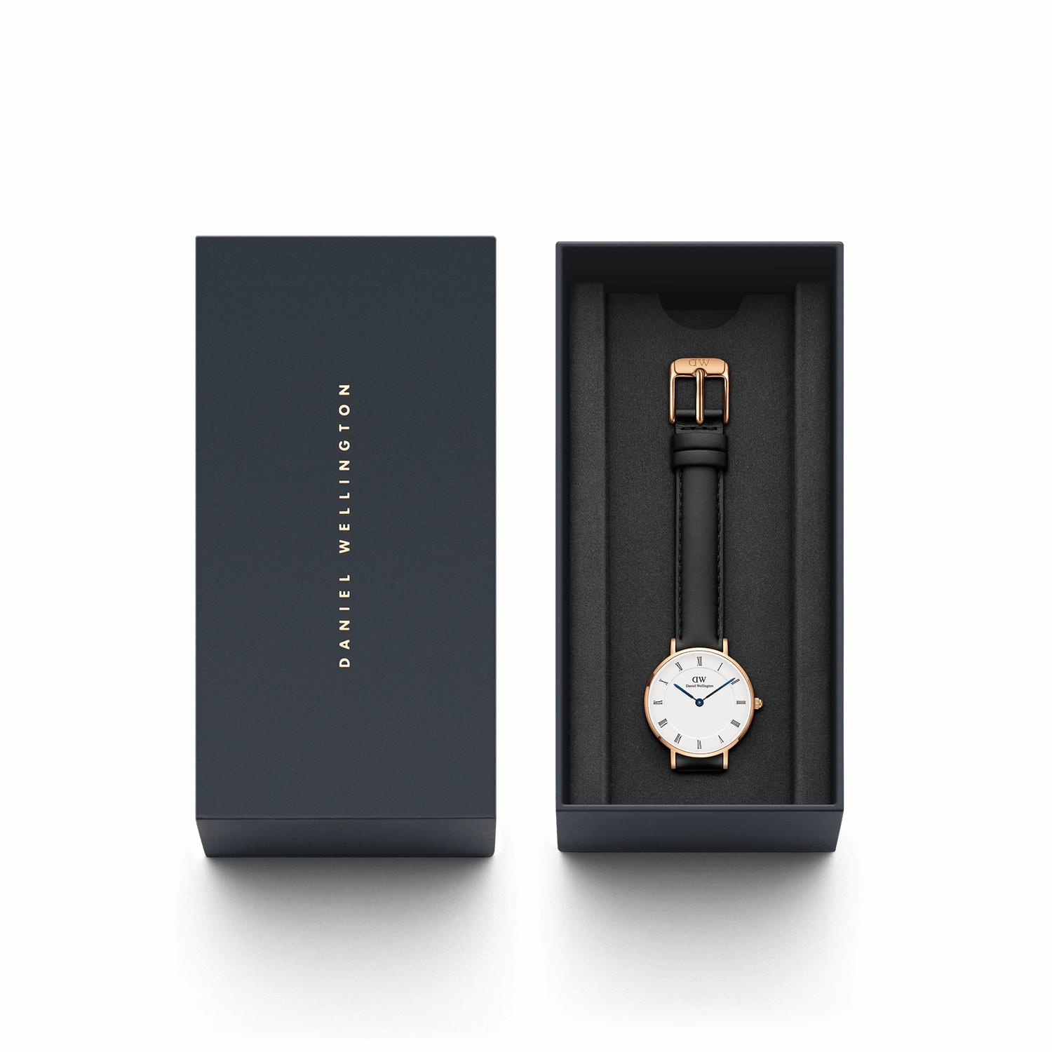 Daniel Wellington Petite Roman Numerals Sheffield Rose Gold Watch DW00100683
