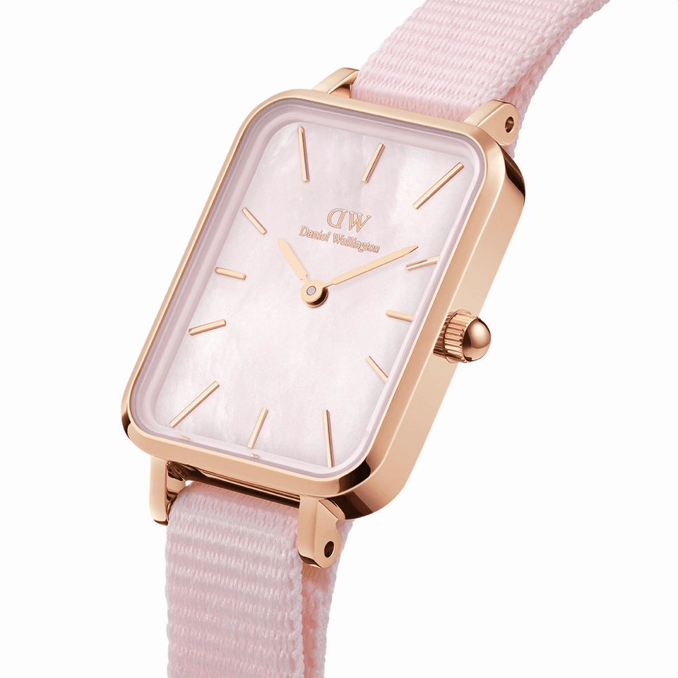 Daniel Wellington Quadro 20X26 Coral Mother of Pearl Dial DW00100509