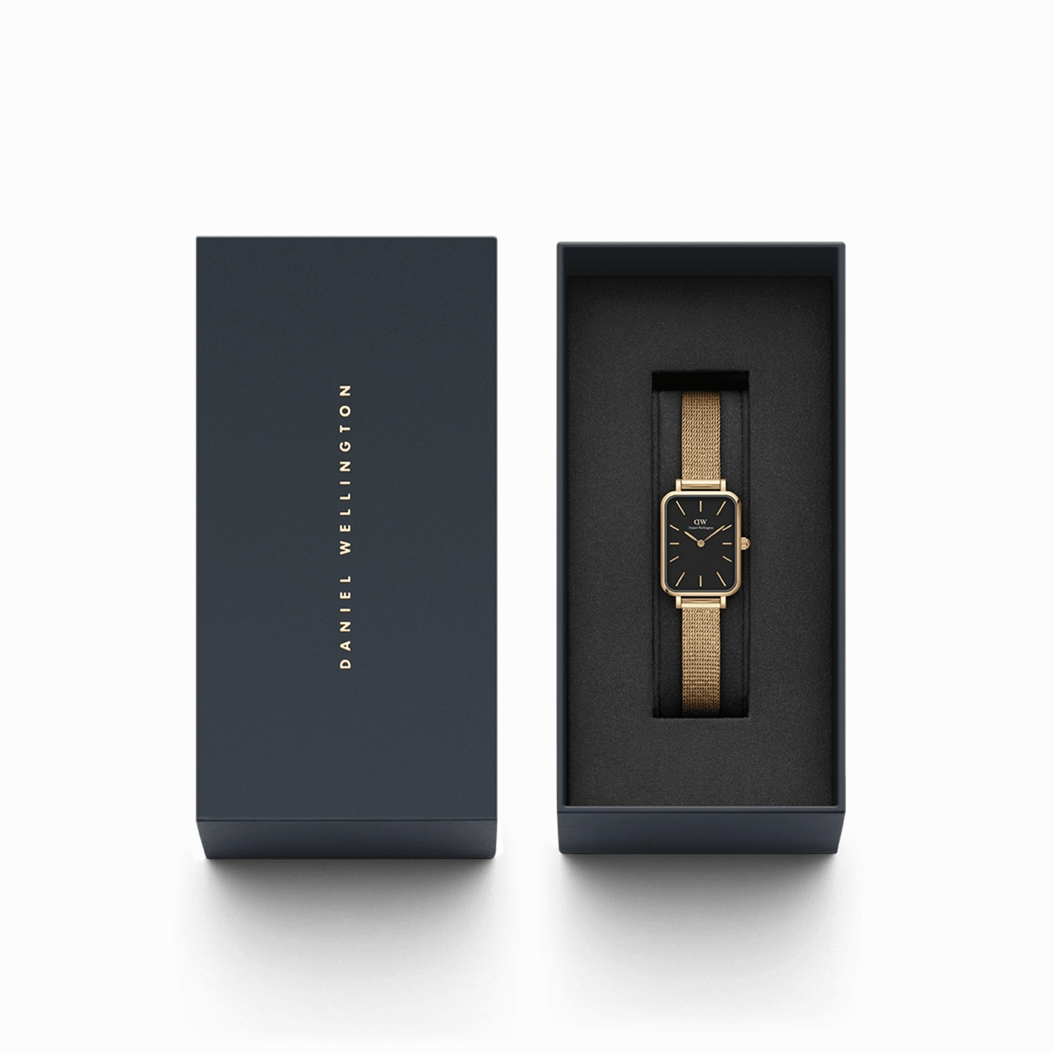 Daniel Wellington Quadro 20X26 Pressed Evergold Black Watch DW00100557