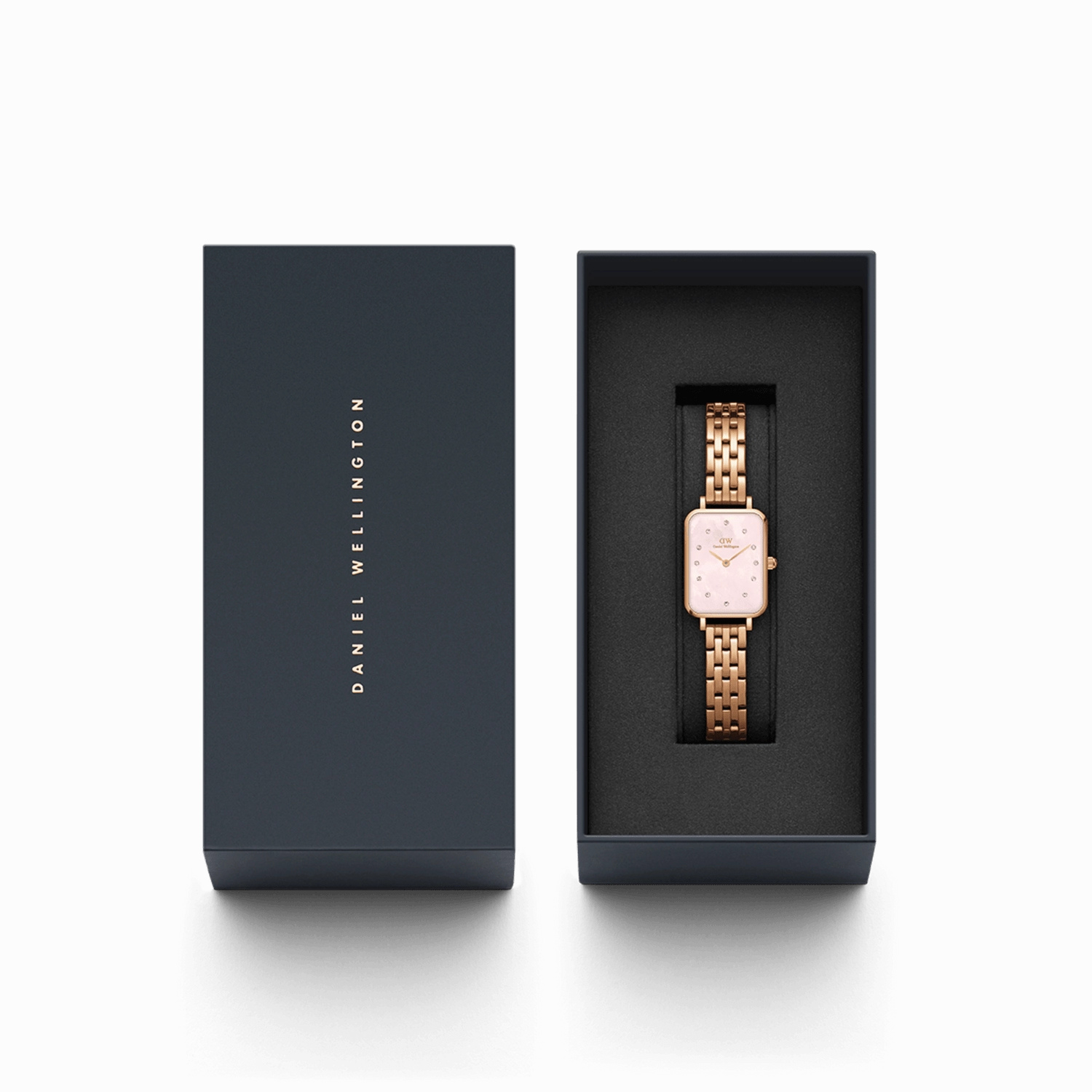 Daniel Wellington Quadro Lumine 5-Link Melrose 20X26 Watch DW00100621
