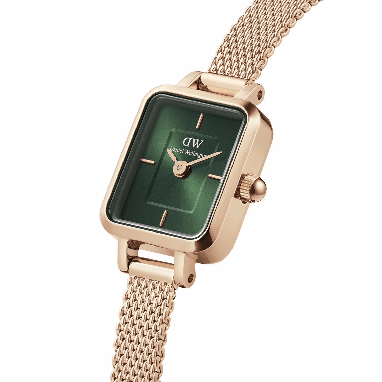 Daniel Wellington Quadro Mini 15.4X18.2 Merose Emerald Watch DW00100648