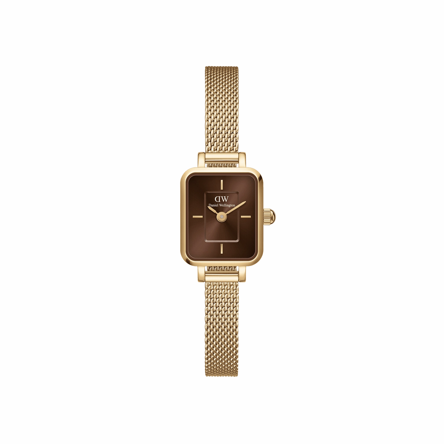 Daniel Wellington Quadro Mini 15x18mm Evergold Gold Amber DW00100654