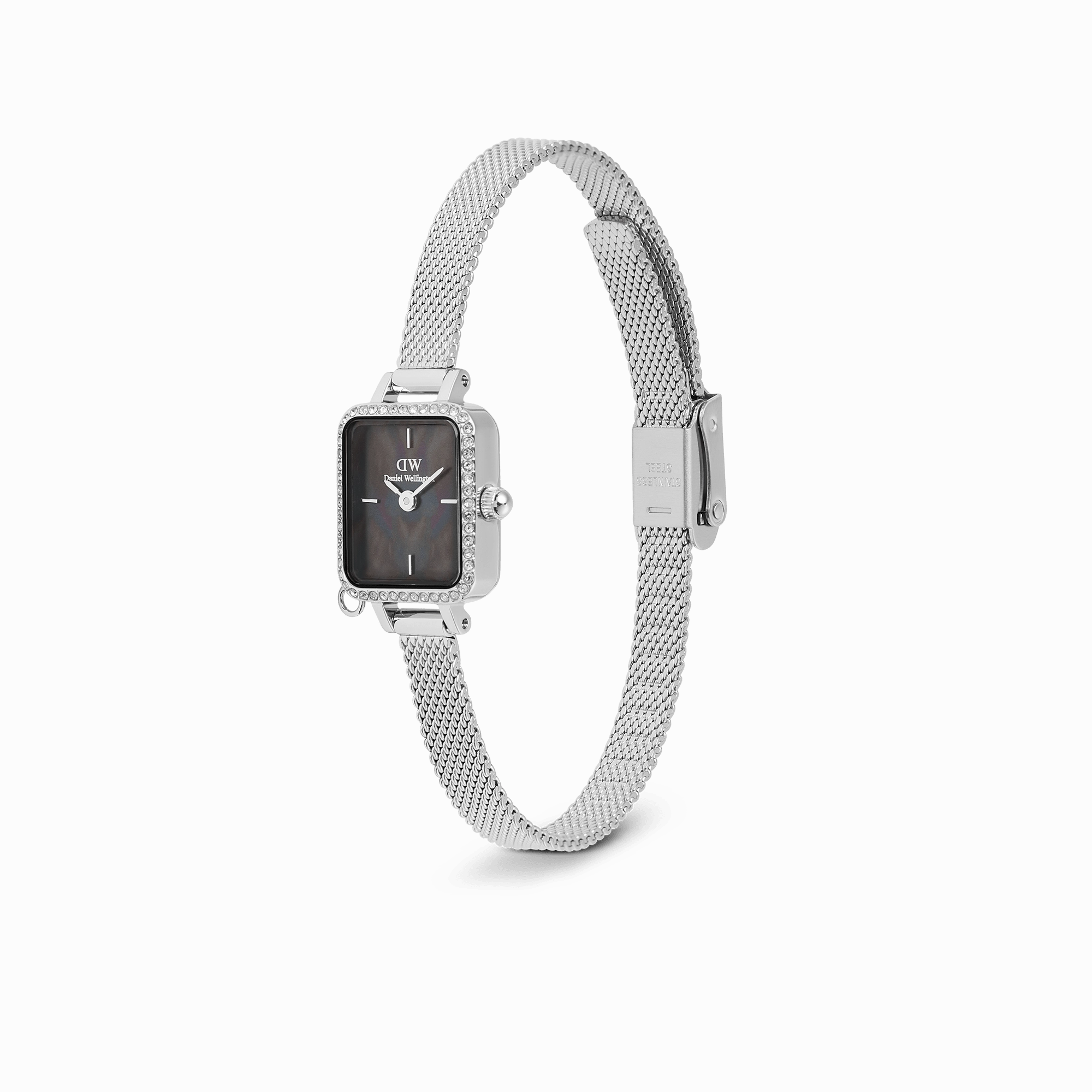 Daniel Wellington Quadro Mini Crystal Zodiac Sterling Watch