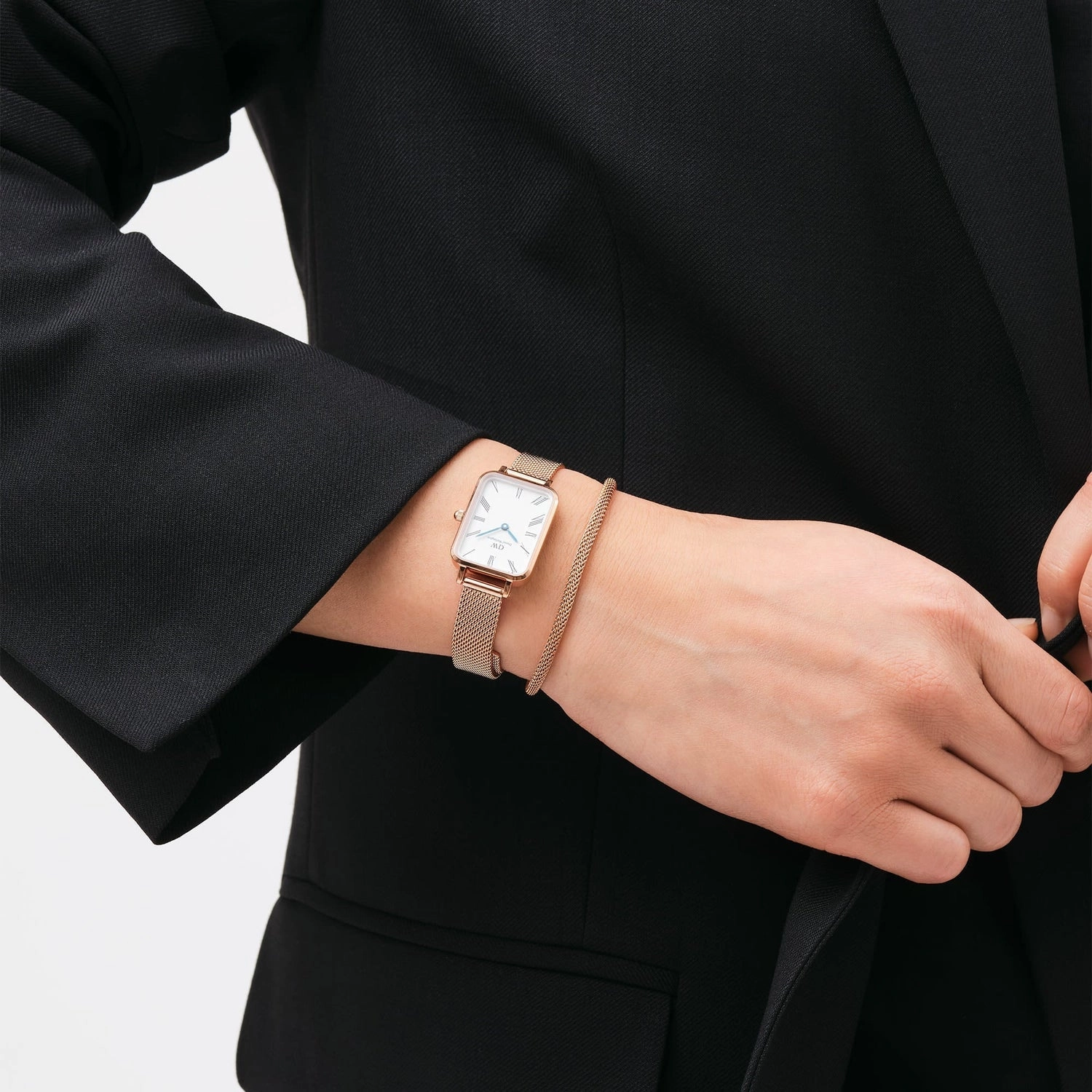 Daniel Wellington Quadro Roman Numerals Melrose Watch DW00100687