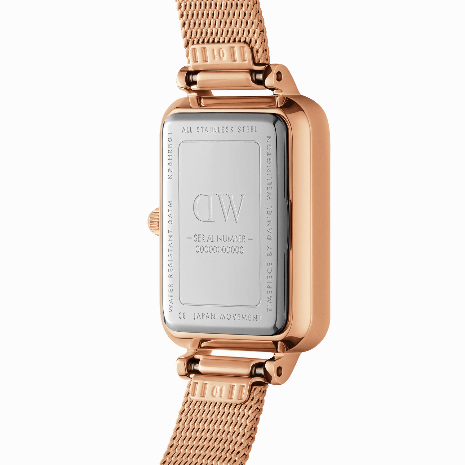 Daniel Wellington Quadro Roman Numerals Melrose Watch DW00100687