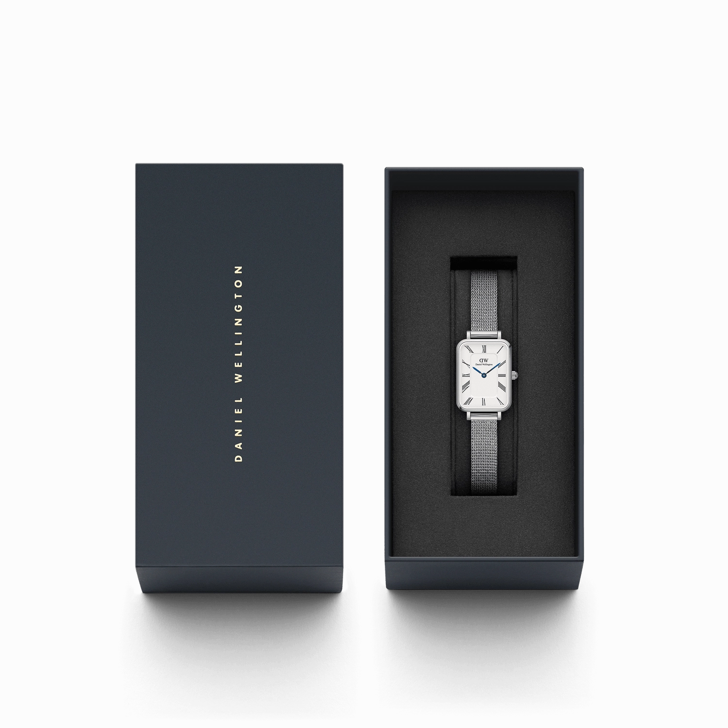 Daniel Wellington Quadro Roman Numerals Sterling Watch DW00100690