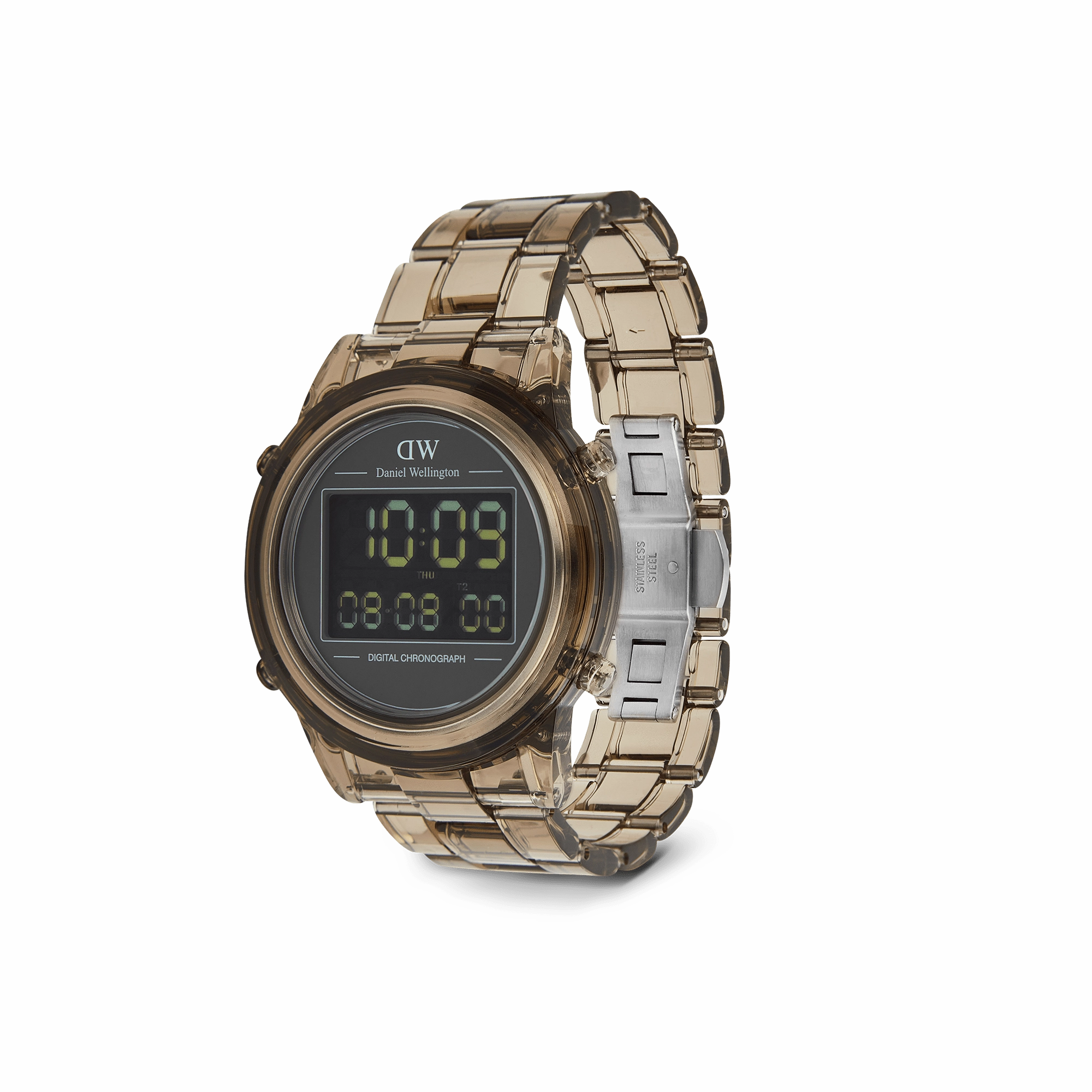 Daniel Wellington Retro Digital Dark Brown Watch