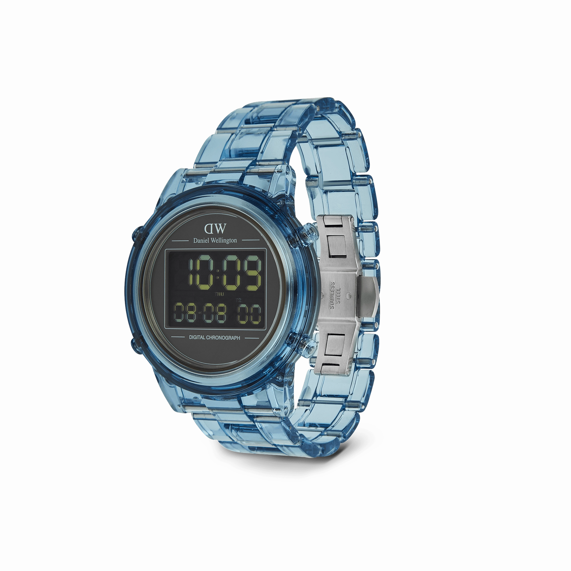 Daniel Wellington Retro Digital Light Blue Watch