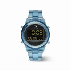 Daniel Wellington Retro Digital Light Blue Watch