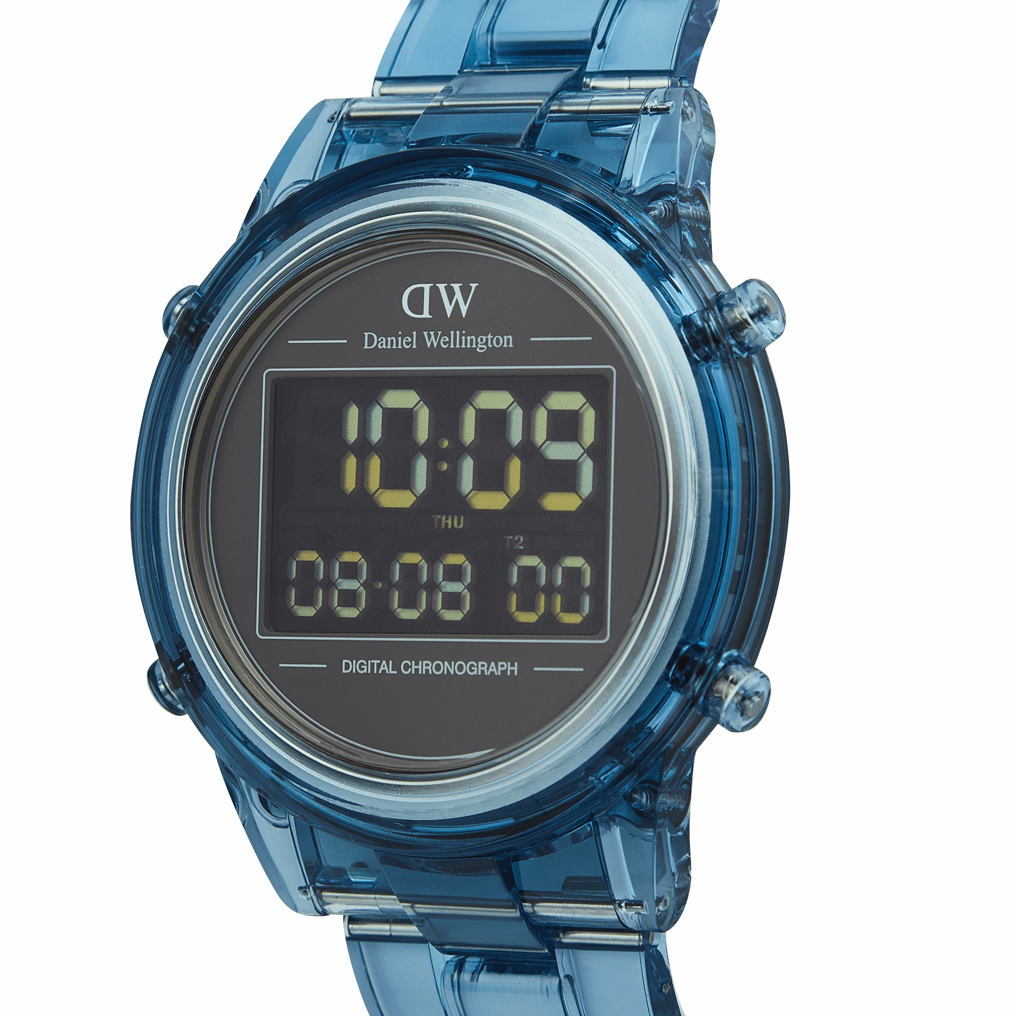 Daniel Wellington Retro Digital Light Blue Watch