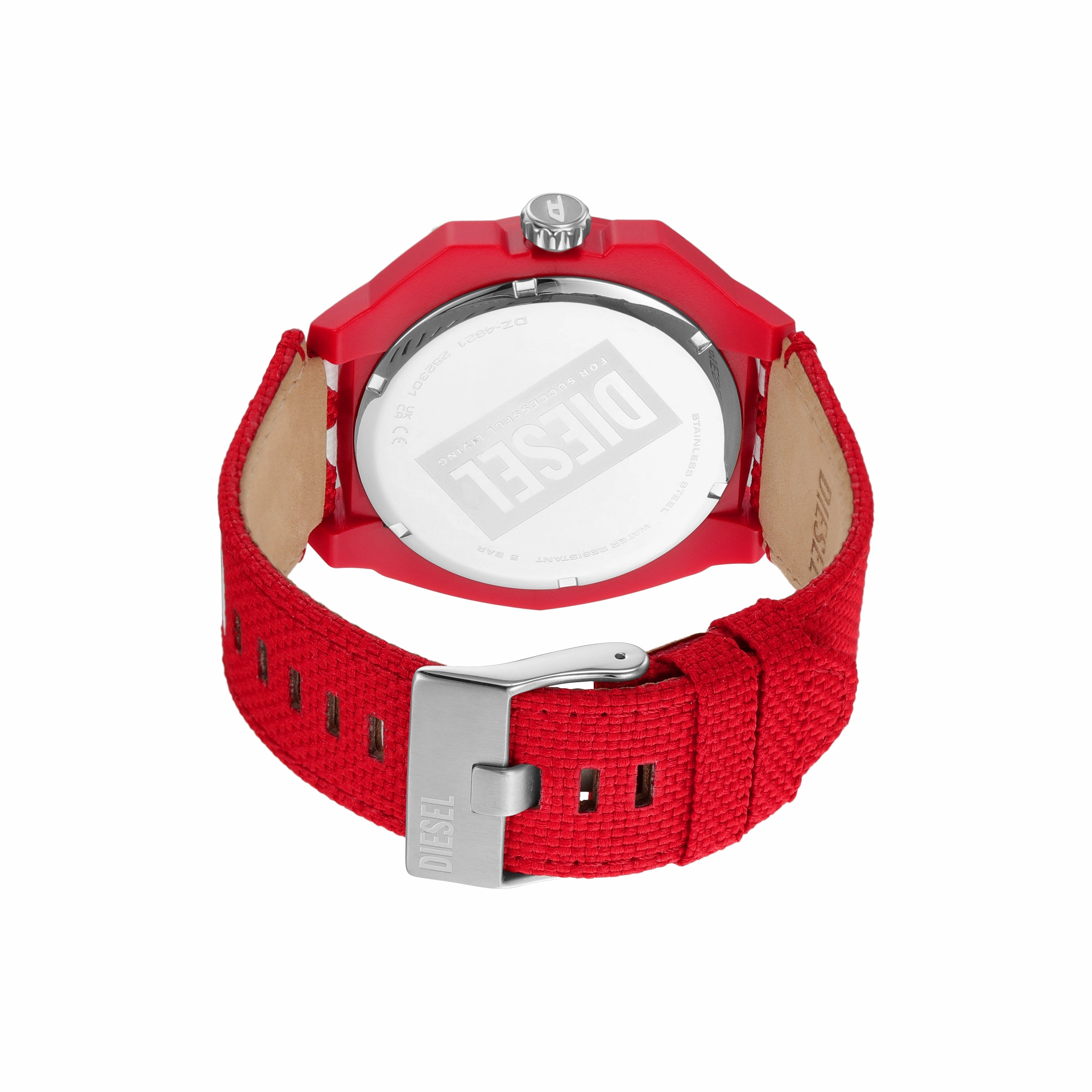 Diesel Eco-Friendly Solar-Powered Red rPET Diesel Watch DZ4621