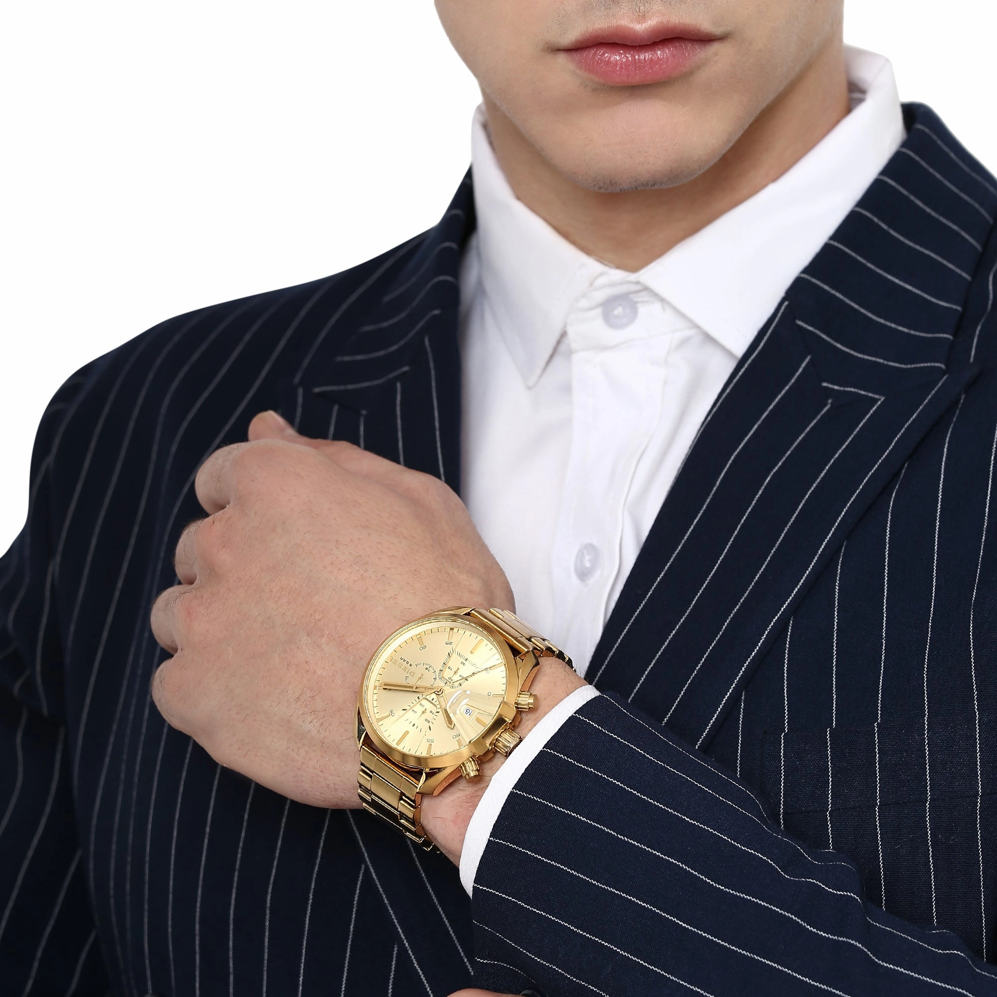 Diesel Ms9 Chronograph All Gold Men's Watch DZ4475