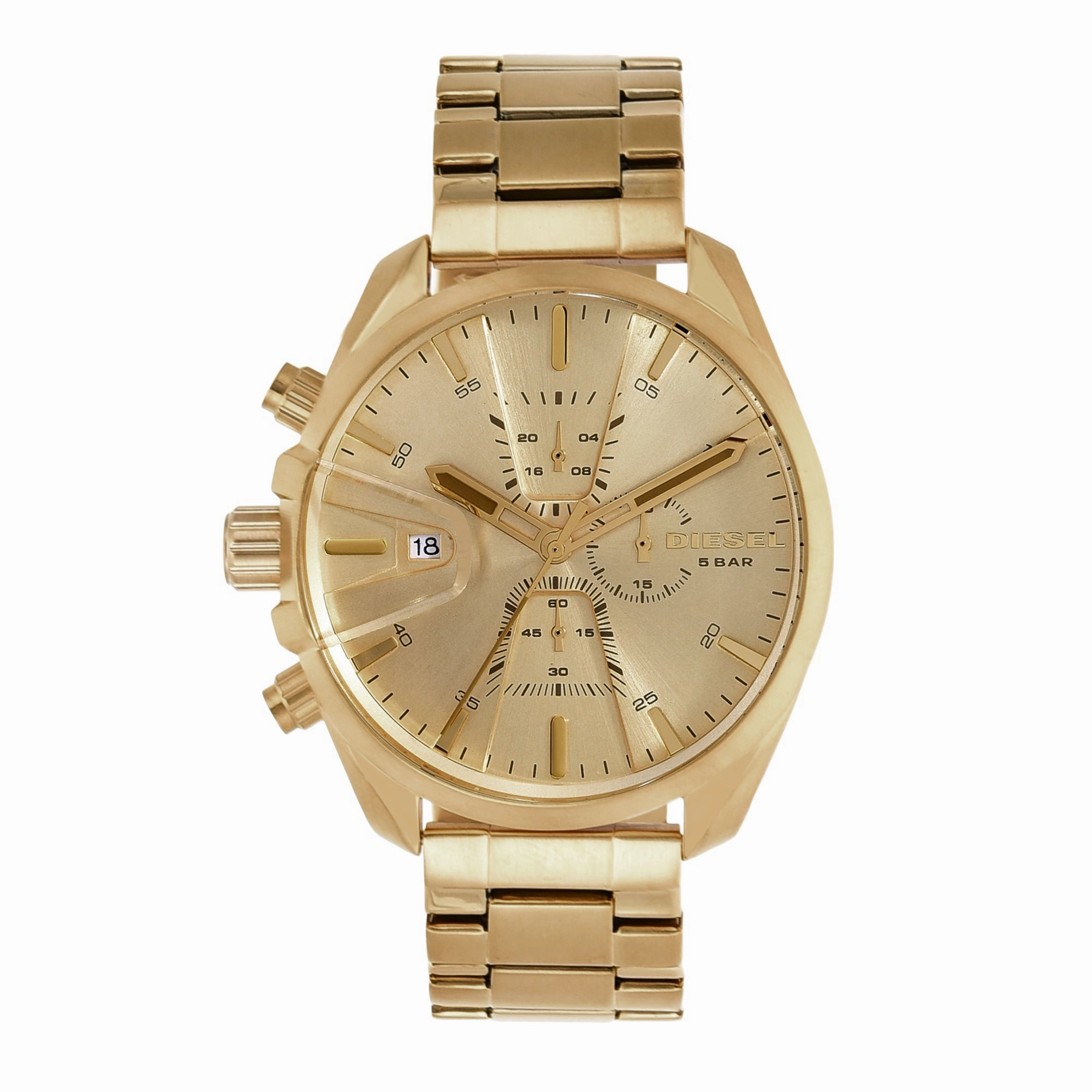 Diesel Ms9 Chronograph All Gold Men's Watch DZ4475