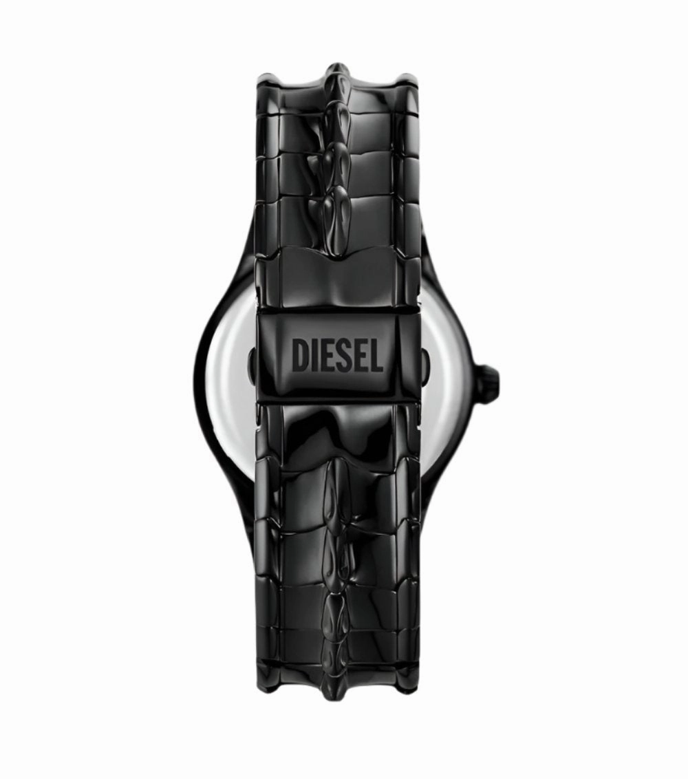 Diesel Vert Black Stainless Steel Blue Dial Watch DZ2198