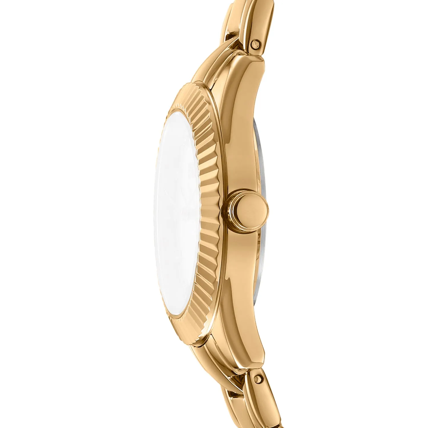 DKNY Chambers Glitz Silver Dial Stainless Steel Watch DK1L017M0055