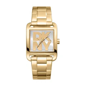 DKNY City Maxi Silver Dial Stainless Steel Watch DK1L001M0045