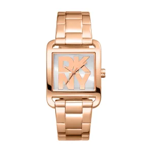 DKNY City Maxi Silver Dial Stainless Steel Watch DK1L001M0055