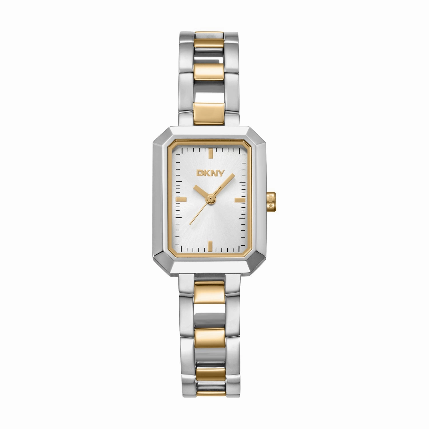 DKNY Uptown Midi Silver Dial Stainless Steel Watch DK1L009M0035