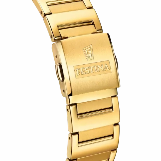Elegant Festina Men's Watch with White Dial and Durable Stainless Steel Bracelet - F20678/1