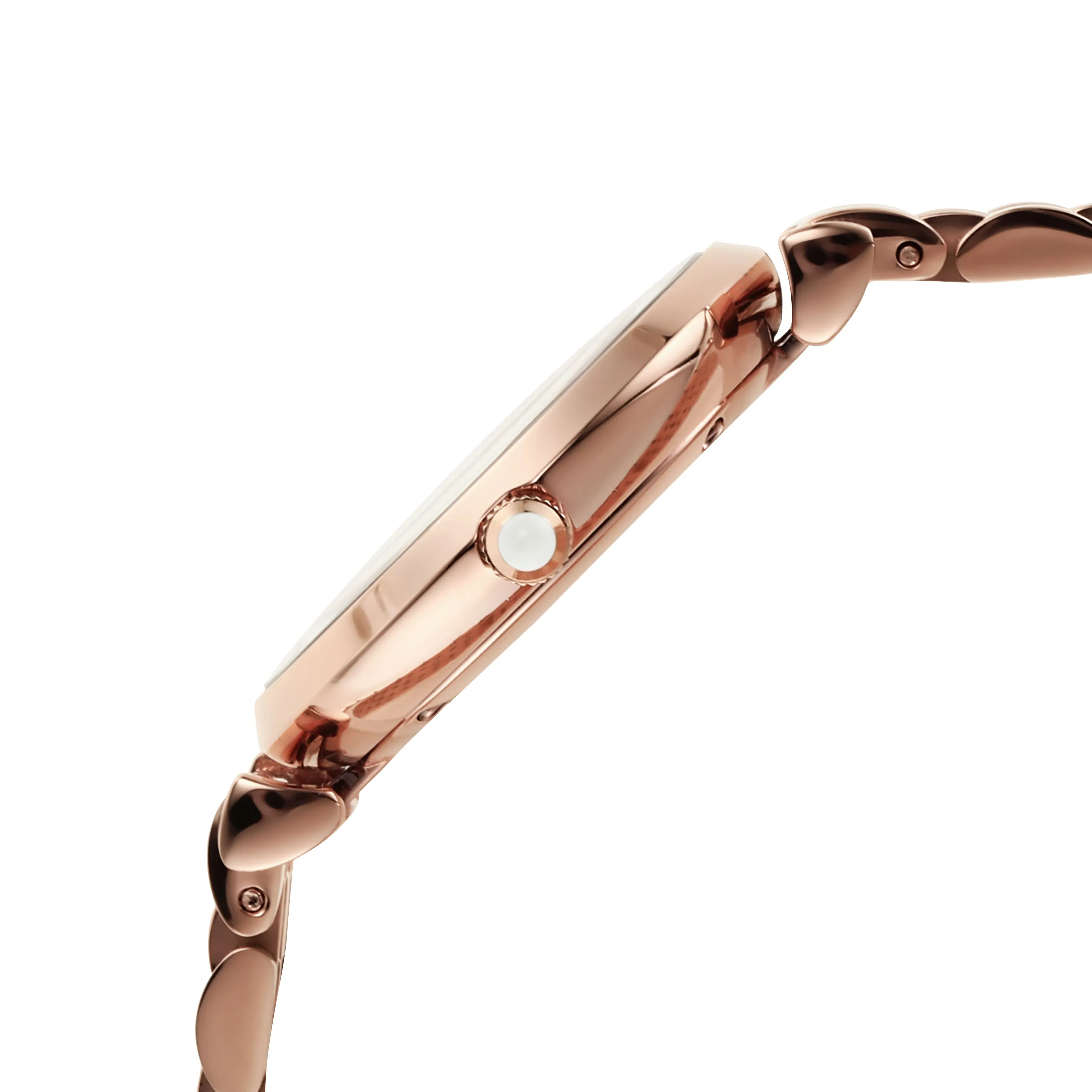 Emporio Armani Elegant Rose Gold Women's Steel Watch AR11446
