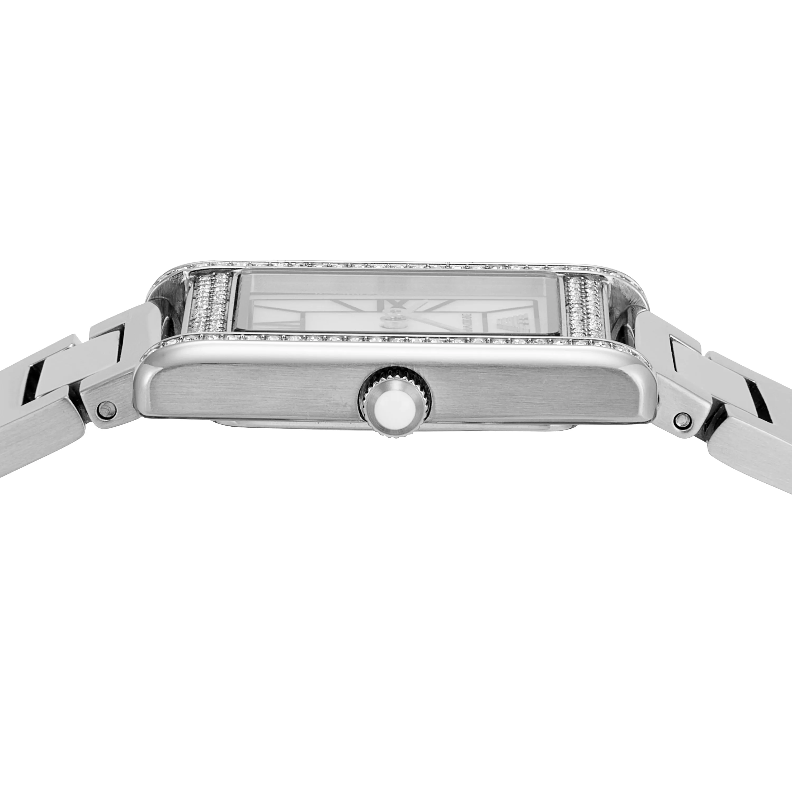 Emporio Armani Two-Hand Mother of Pearl Dial Stainless Steel Watch AR11625