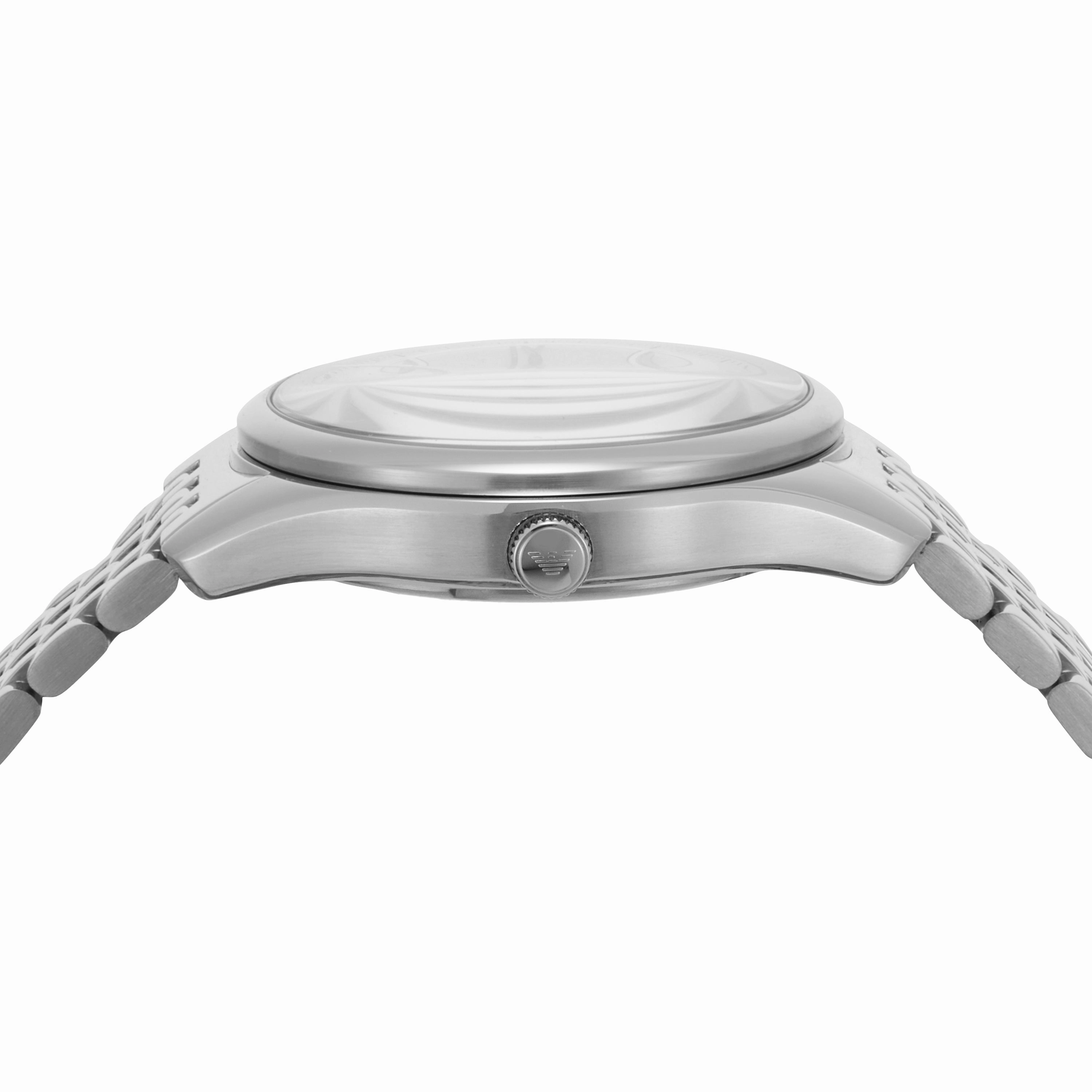 Emporio Armani Men's Luxury Sunray Dial Watch Stainless Steel AR60076