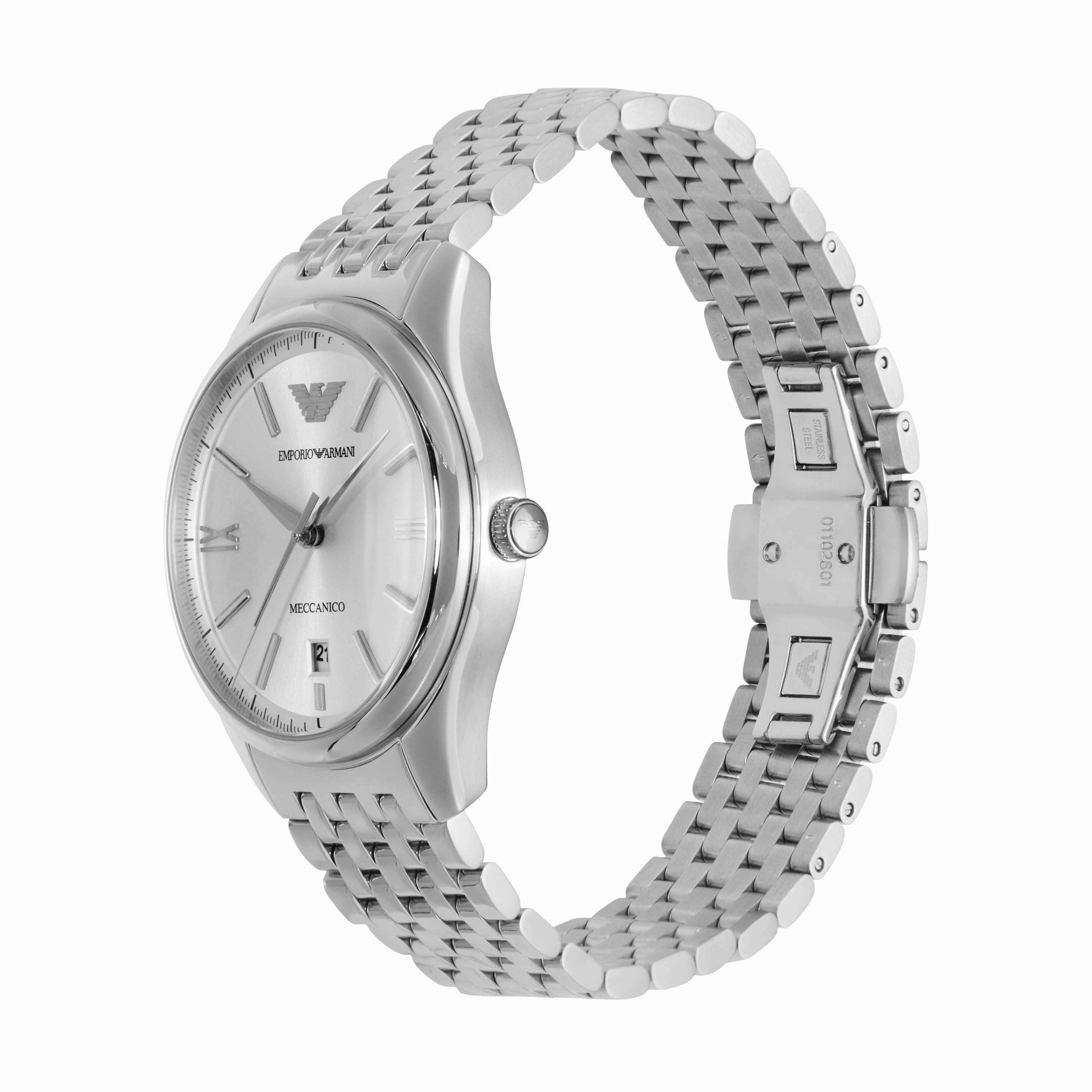 Emporio Armani Men's Luxury Sunray Dial Watch Stainless Steel AR60076